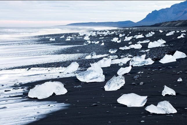 Black Sand Beach, Alaska