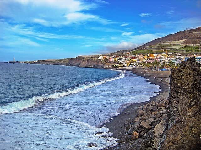 Black Sand Beach Canary Islands: Playa Jardin Beach