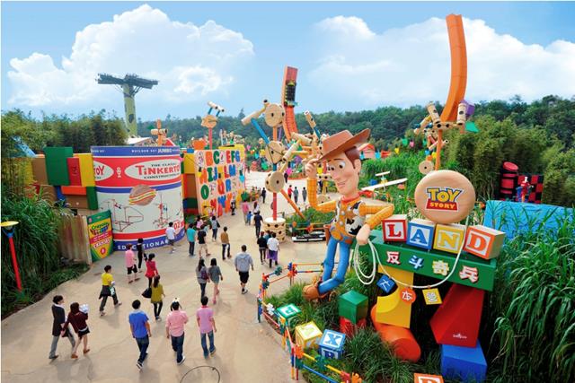 Hong Kong Disneyland Toy Story Land Rides