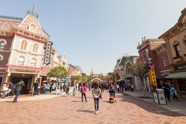  Main Street USA Hong Kong Disneyland Tour