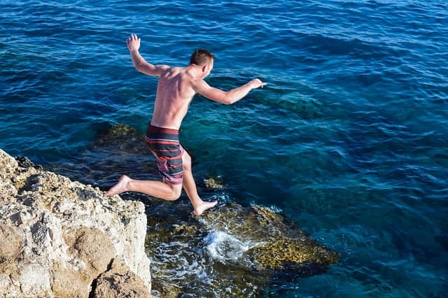 Little Bay Anguilla Cliff Jump