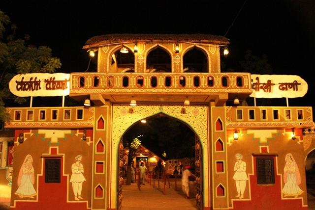 Places To Visit Near Delhi Within 300 Kms: Chokhi Dhani Jaipur