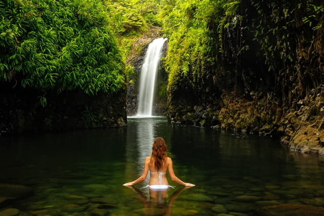 Lavena Coastal Walk Waterfall