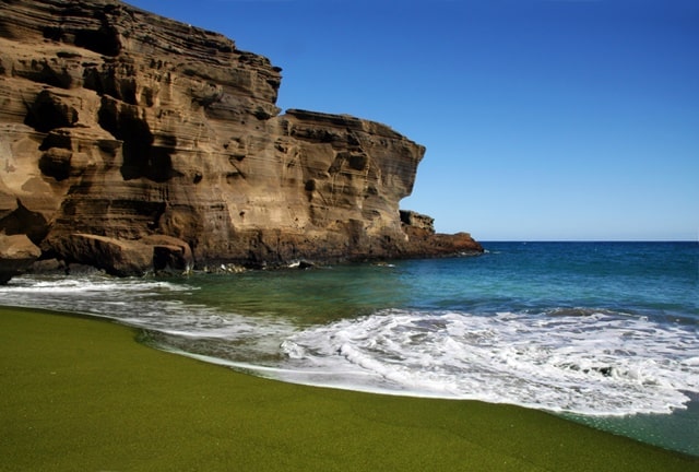 List Of Green Sand Beaches In The World