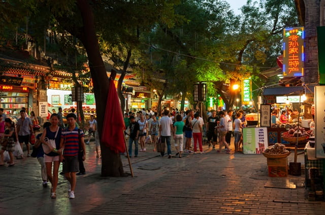 Xian Muslim Quarter Night Market