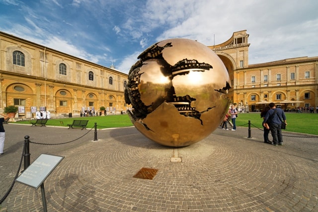 The Vatican Courtyard