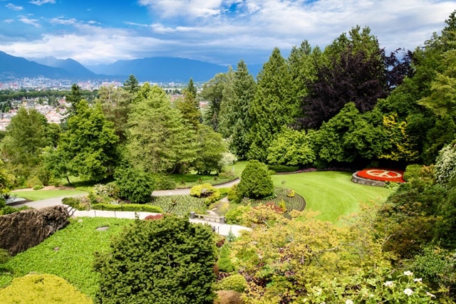 Vancouver attractions: Queen Elizabeth Park Vancouver city